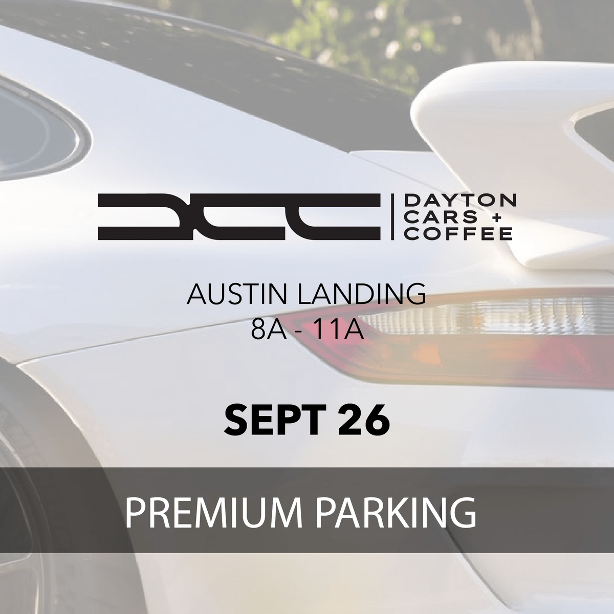 Premium Parking (Sept 26)