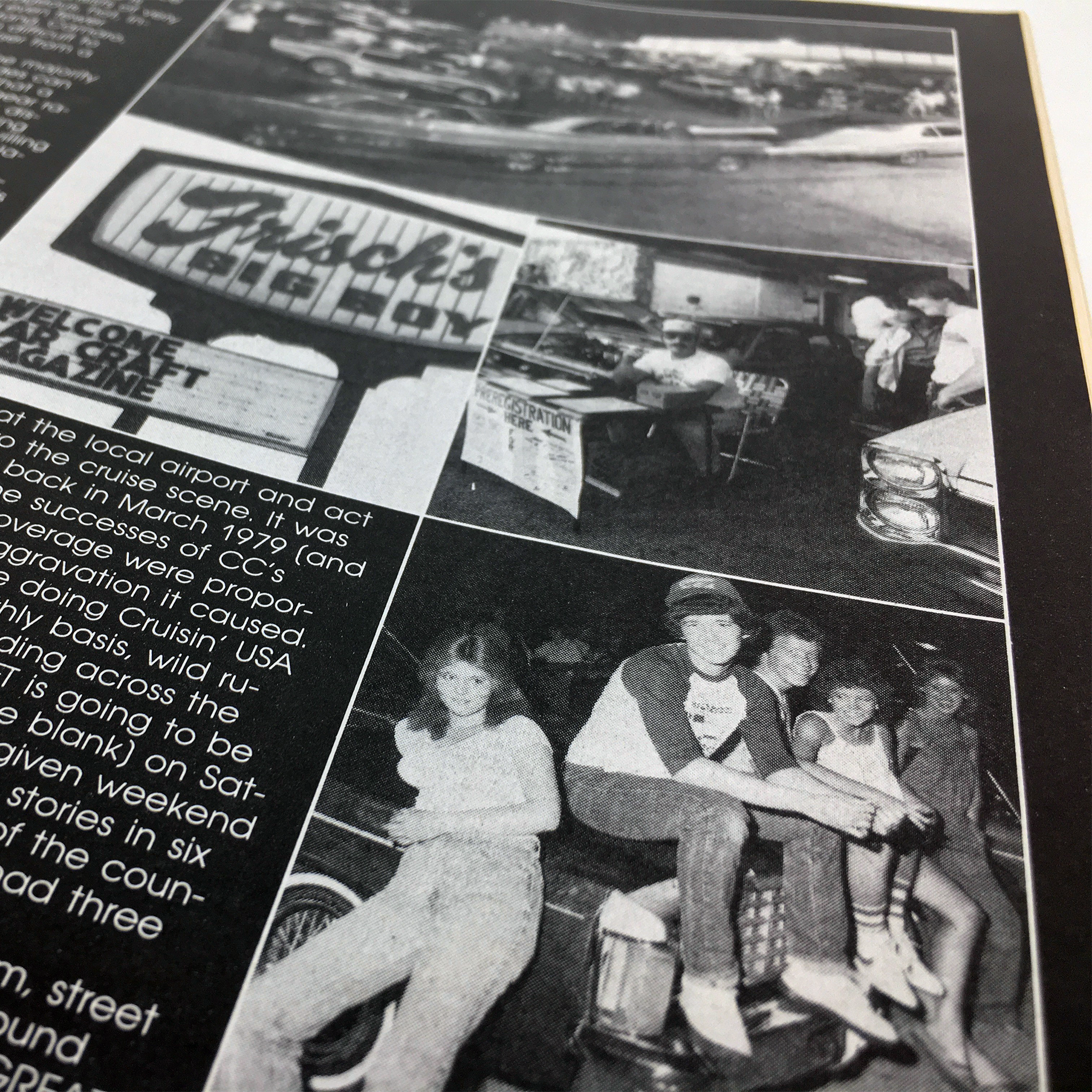 Car Craft Magazine (Jan 1984), feat. "Dayton, OH - Where Cruisin' USA Began"