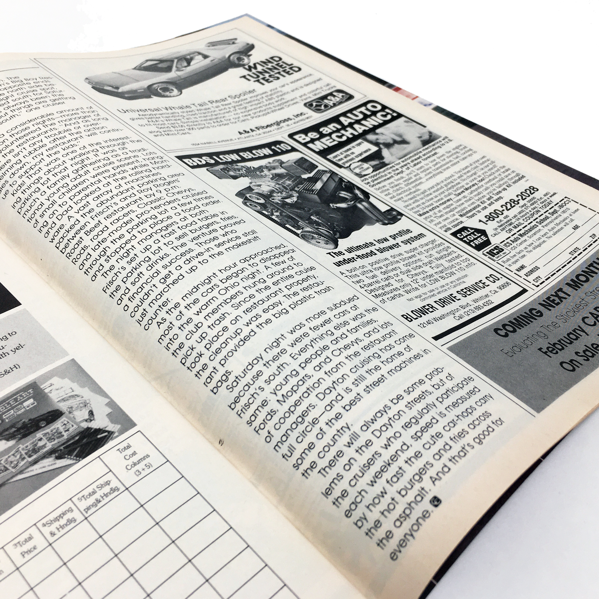 Car Craft Magazine (Jan 1984), feat. "Dayton, OH - Where Cruisin' USA Began"