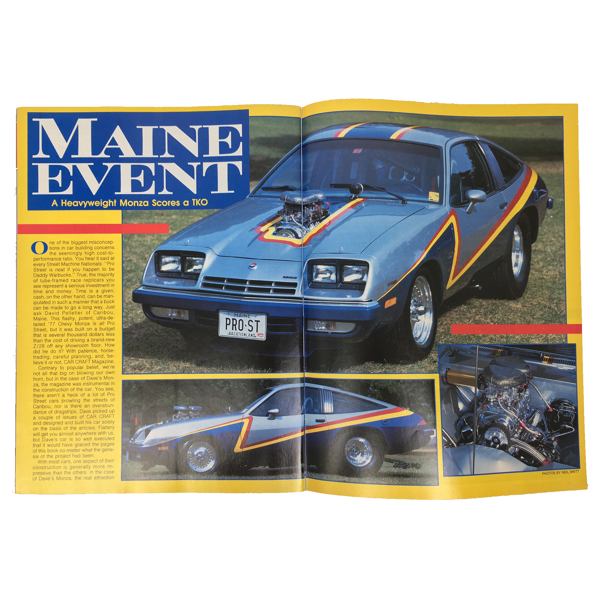 Car Craft Magazine (Jan 1984), feat. "Dayton, OH - Where Cruisin' USA Began"