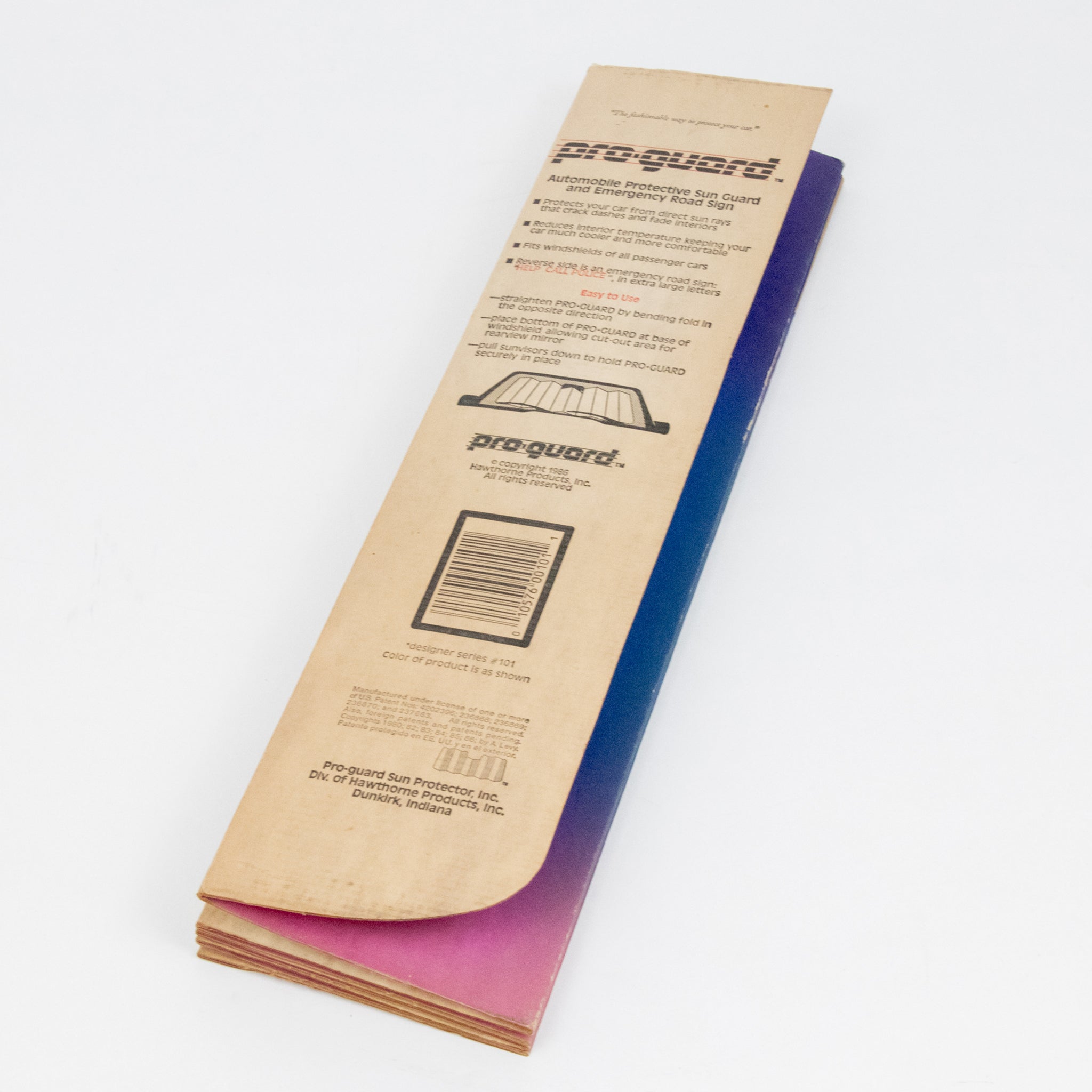 Authentic SUPER RAD Sun Shade - 80's GRADIENT DESIGN